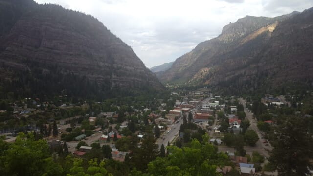 Overlooking Ouray