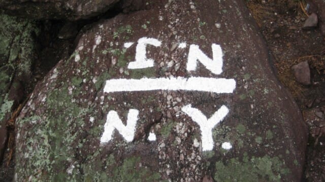 High quality state boundary marker