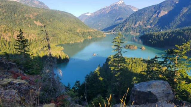 Diablo Lake from Thunder Knob