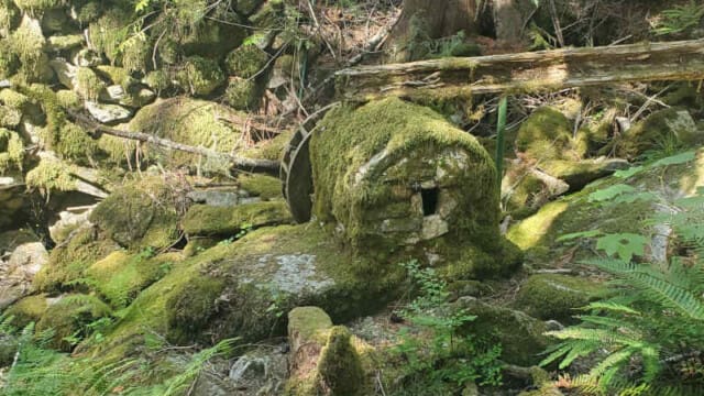 Not sure what purpose such a small water wheel could have.