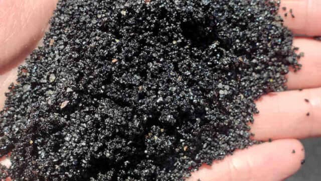 Black sand
