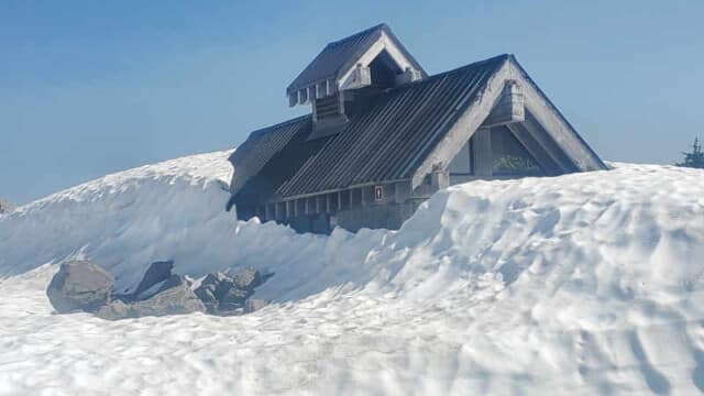 Restroom at Artist Point. In July. After a record-setting heat wave.
